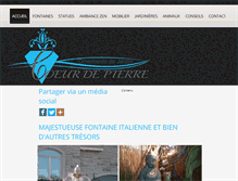 Tablet Screenshot of coeurdepierre.net